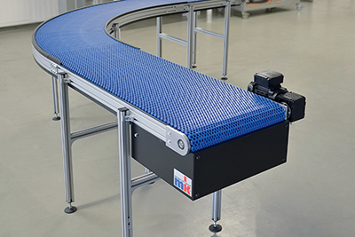 curve belt conveyor